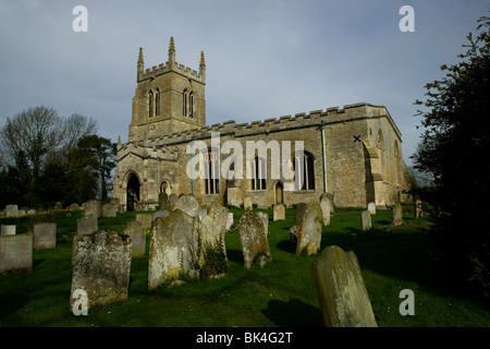 riseley parish church bedfordshire Stock Photo - Alamy