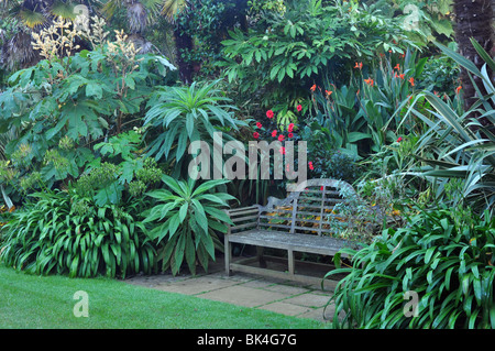 Abbotsbury gardens in summer, Dorset Stock Photo