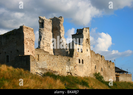 Medieval castle in Rakvere, Estonia. Castle of 14th century of the Livonian Order Stock Photo