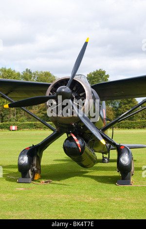 Westland Lysander WW2 plane used for flying secret agents into and out of Europe Stock Photo