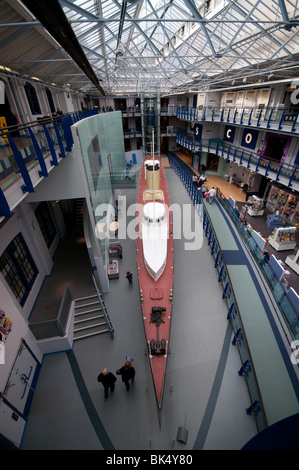 Turbinia on display at the Discovery Centre, Newcastle upon Tyne Stock Photo