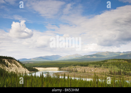 Yukon River Near Whitehorse, Yukon Territory, Canada Stock Photo