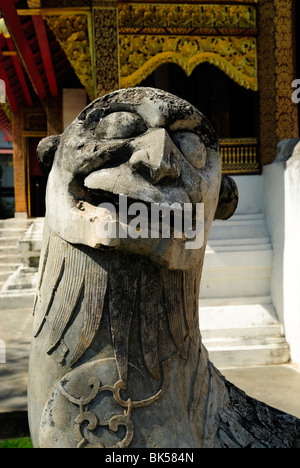 Wat Phra Singh buddhist temple in Chiang Mai, Thailand, Southeast Asia Stock Photo