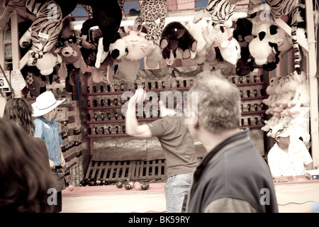 Scene from the Calgary Stampede Stock Photo