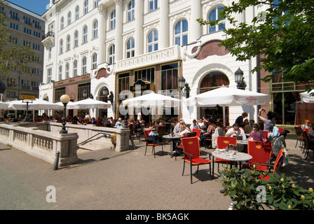 Gerbeaud cafe Budapest Hungary Stock Photo