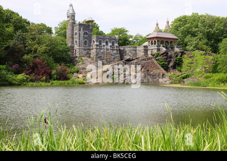 Belvedere Castle, Central Park, New York City, New York, United States of America, North America Stock Photo