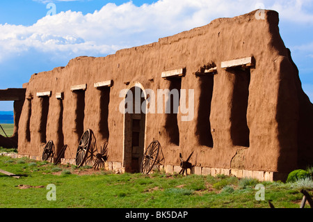 Fort Union National Monument and Santa Fe National Historic Trail, New Mexico, United States of America, North America Stock Photo