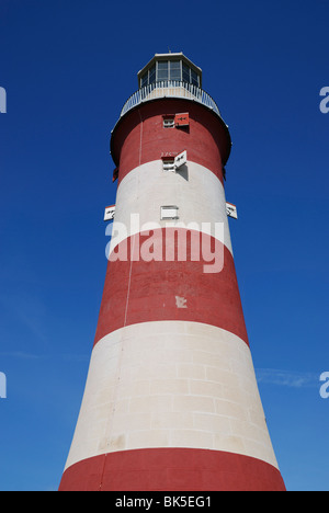 Smeaton's Tower at Plymouth Hoe, Devon, England. Stock Photo