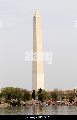 Washington Monument in Washington DC Stock Photo