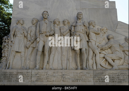 The Alamo Cenotaph in San Antonio, Texas Stock Photo