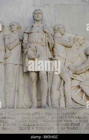 The Alamo Cenotaph in San Antonio, Texas Stock Photo