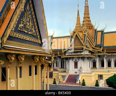 Royal Palace, Phnom Penh, Cambodia, Indochina, Southeast Asia, Asia Stock Photo