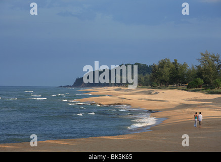 Beach at Tanjong Jara Resort, Terengganu, Malaysia, Southeast Asia, Asia Stock Photo