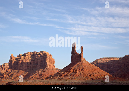 Rock formations, Valley of the Gods, Utah, United States of America, North America Stock Photo