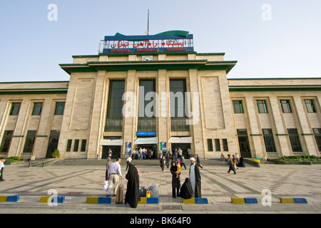 Tehran Central Railway Station in Tehran Iran Stock Photo