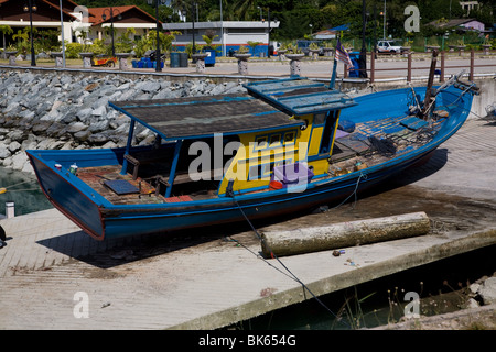 Tioman Island Marina boats malaysia Stock Photo