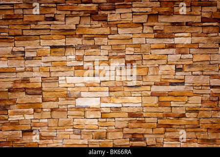 Old handcraft wall background, great for wallpapers, architecture or construction themes Stock Photo