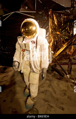 Astronaut suit. Science Museum, Kensington, London, England, UK Stock Photo