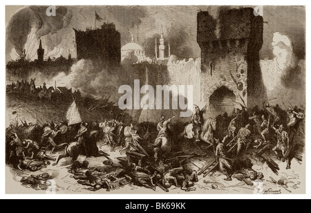 Siege Of Constantinople Turkish Sultan Mehmed Ii Enters The Captured Siege Of Constantinople Turkish Sultan Mehmed Ii Enters The Captured