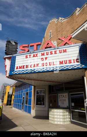 Stax Recording Studio is now Stax Museum of American Soul Music, Soulsville, Memphis, Tennessee Stock Photo
