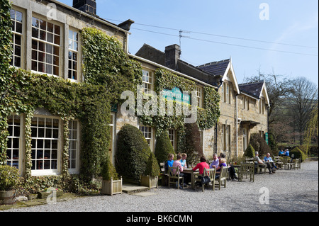 The Sportsman's Arms Pub, Hotel and Restaurant nr Pateley Bridge, Wath in Nidderdale, Yorkshire Dales, North Yorkshire, England Stock Photo
