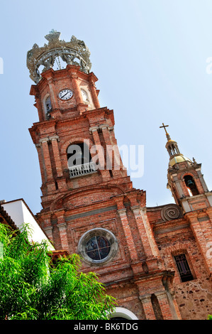 Our Lady of Guadalupe church in Puerto Vallarta, Jalisco, Mexico Stock Photo