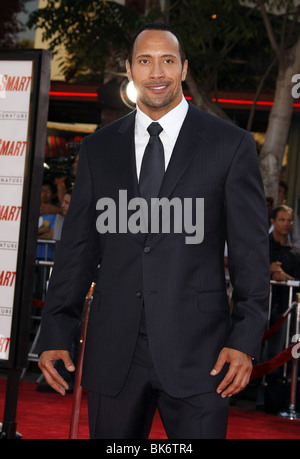 DWAYNE JOHNSON AKA THE ROCK GET SMART WORLD PREMIERE WESTWOOD LOS ANGELES USA 16 June 2008 Stock Photo