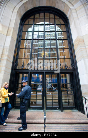 Federal Reserve Bank, Manhattan, New York City Stock Photo