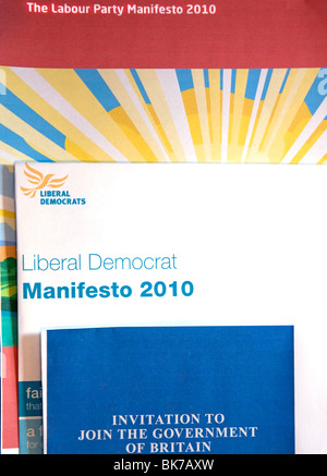 The Conservative Party General Election manifesto at it's launch at ...