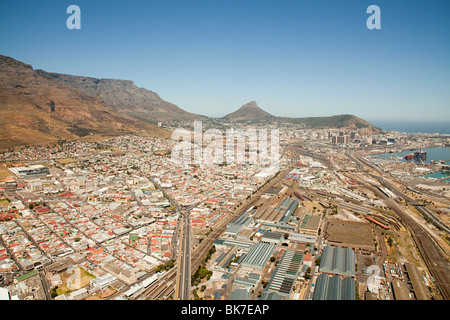 Cape town cityscape and table mountain