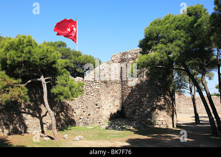 Kadifekale fortress izmir turkey Stock Photo