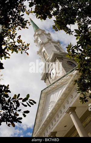 Independent Presbyterian Church, Savannah, Georgia Stock Photo