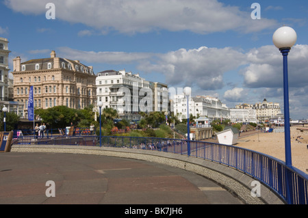 The seafront  at Eastbourne, East Sussex, England, United Kingdom, Europe Stock Photo