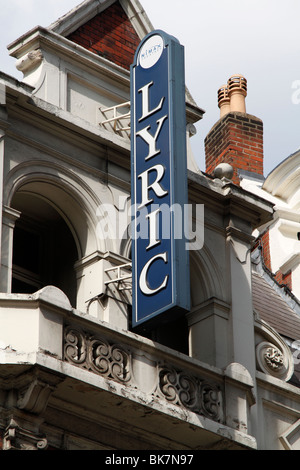 The Lyric theatre in London's West End Stock Photo
