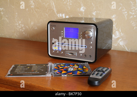Pure Stereo System with Keane Compact Disc Stock Photo