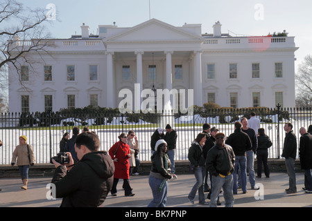 Washington DC Washingto,D.C.,1600 Pennsylvania Avenue,The White House,President,residents,home,house houses home houses homes residence,residence,pres Stock Photo