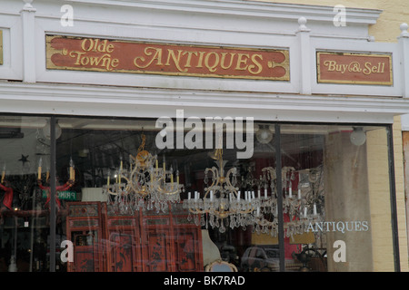 Alexandria Virginia,Old Town,King Street,historic district,boutique,shopping shopper shoppers shop shops market markets marketplace buying selling,ret Stock Photo