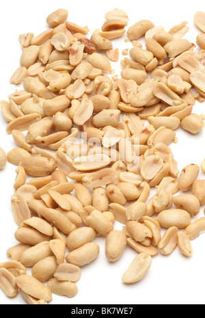 Pile of Salted peanuts Stock Photo