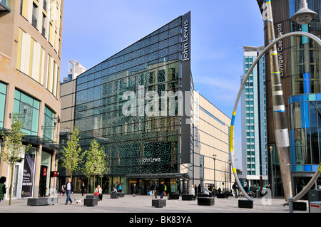 John Lewis store,Cardiff Wales Stock Photo