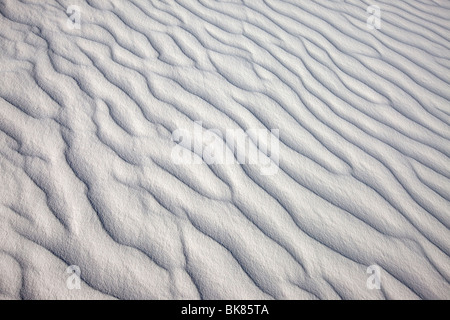 Gypsum, White Sands National Park, New Mexico Stock Photo