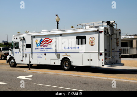 US Park Police Mobile Command Vehicle - Washington, DC USA Stock Photo ...