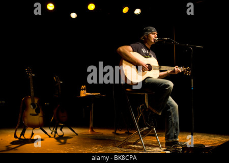 Swiss singer and songwriter Adrian Sturzenegger aka Ad-Rian live in the ...
