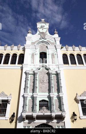 Bolivar Palace (now the Foreign Affairs Ministry), Plaza Boliviar , Casco Viejo , Panama City , Panama Stock Photo