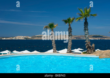 Dolmen Resort in Qawra, Malta, Europe Stock Photo