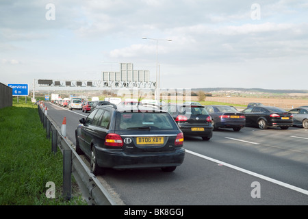 Broken down on motorway