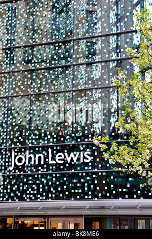 Exterior of the John Lewis store, Cardiff Wales UK Stock Photo