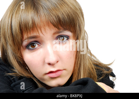 Young woman, portrait Stock Photo