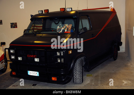The van from the TV show 'The A-Team' Stock Photo