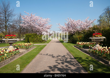 Avenue Gardens in Regents Park Stock Photo