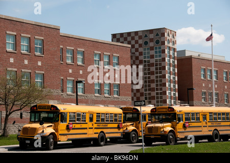 School 8-Roberto Clemente, Rochester NY USA Stock Photo